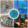 LQXZWJY 2024 New Luminous Clock Pendant Handmade Home Decoration