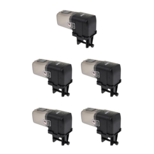 relayinert USB WiFi Remote Control Aquarium Tank Fish Automatic Dispenser Food Feeder Style A 5Set