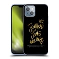 thumbnail image 1 of Head Case Designs Officially Licensed Riverdale Jughead Jones Jughead Wuz Here Black Gold Soft Gel Case Compatible with Apple iPhone 14, 1 of 7