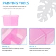 thumbnail image 3 of Miangastore 2Pcs Multifunction Artist Paint Brush Basin Plastic Painting Buckets Paint Brush Washer, 3 of 8
