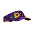 thumbnail image 2 of Bingfone Adjustable Empty Top Sun Visor For Women And Men-Mardi Gras And Donuts, 2 of 8