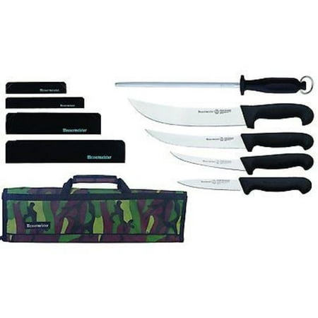 Messermeister Four Seasons 10pc Field Dressing Knife Set w/ Camouflage (Best Field Dressing Knife)