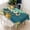 White, variant on Rectangular Tablecloth 60x84 Inch – Waterproof Polyester Printed Table Cover, Wrinkle Resistant, Washable for Kitchen & Dining, Tropical Jungle Theme