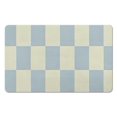 thumbnail image 1 of Ultra-Luxurious Checkered Grid Bathroom Rug (20x32in): Extra Soft, Absorbent Microfiber Bath Rugs, Non-Slip Bath Carpet for Comfort & Safety on Bathroom Floors, 1 of 5