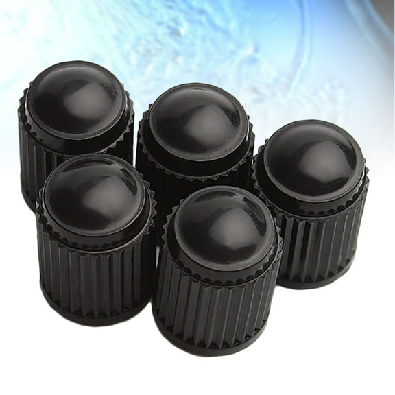 unbranded  20 PCS/Set Aluminum Bike Tire Caps Valve Core Bicycle Air Nozzle Black