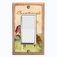 thumbnail image 1 of Metal Light Switch Plate Cover Countryside Sheep Animal Farm ANM008, 1 of 13