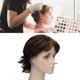thumbnail image 5 of Pelucas cortas femeninas pelucas cortas de pelo sintético de alta temperatura fáciles de usar para cosplay ANGGREK Otros, 5 of 8