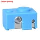 thumbnail image 1 of Impresora 3D Heat Block V6 Extruder Block Reemplazo de accesorio de impresora 3D para E3D, Cobre plateado kenally EL001156-03, 1 of 2