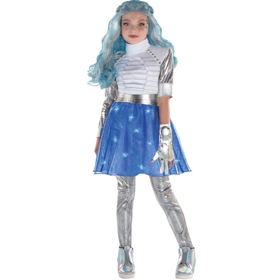 Party City Zombies 3: Addison Alien Costume for Girls, Small 4-6