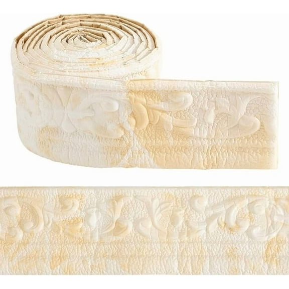 Self-Adhesive PE Contact Paper Wall Stickers for Shelf Liner Dresser Drawer Locker Lemon Chiffon 2300x80x4mm