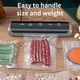 thumbnail image 4 of Electrodomésticos, máquina selladora al vacío con 10 bolsas de vacío, selladora al vacío de alimentos, selladora al vacío seca/húmeda para almacenamiento hermético de alimentos, selladora de alimentos, 4 of 8