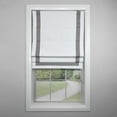thumbnail image 4 of Versailles - Cordless Roman Shade, Valentina Collection, Darkening Fabric, 34" x 63", Grey, 4 of 6