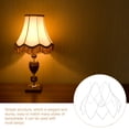 thumbnail image 2 of Shisuyan DIY Lampshade Frame Metal Wire Lampshade Frame Pendant Light Bulb Cage Frame, 2 of 8