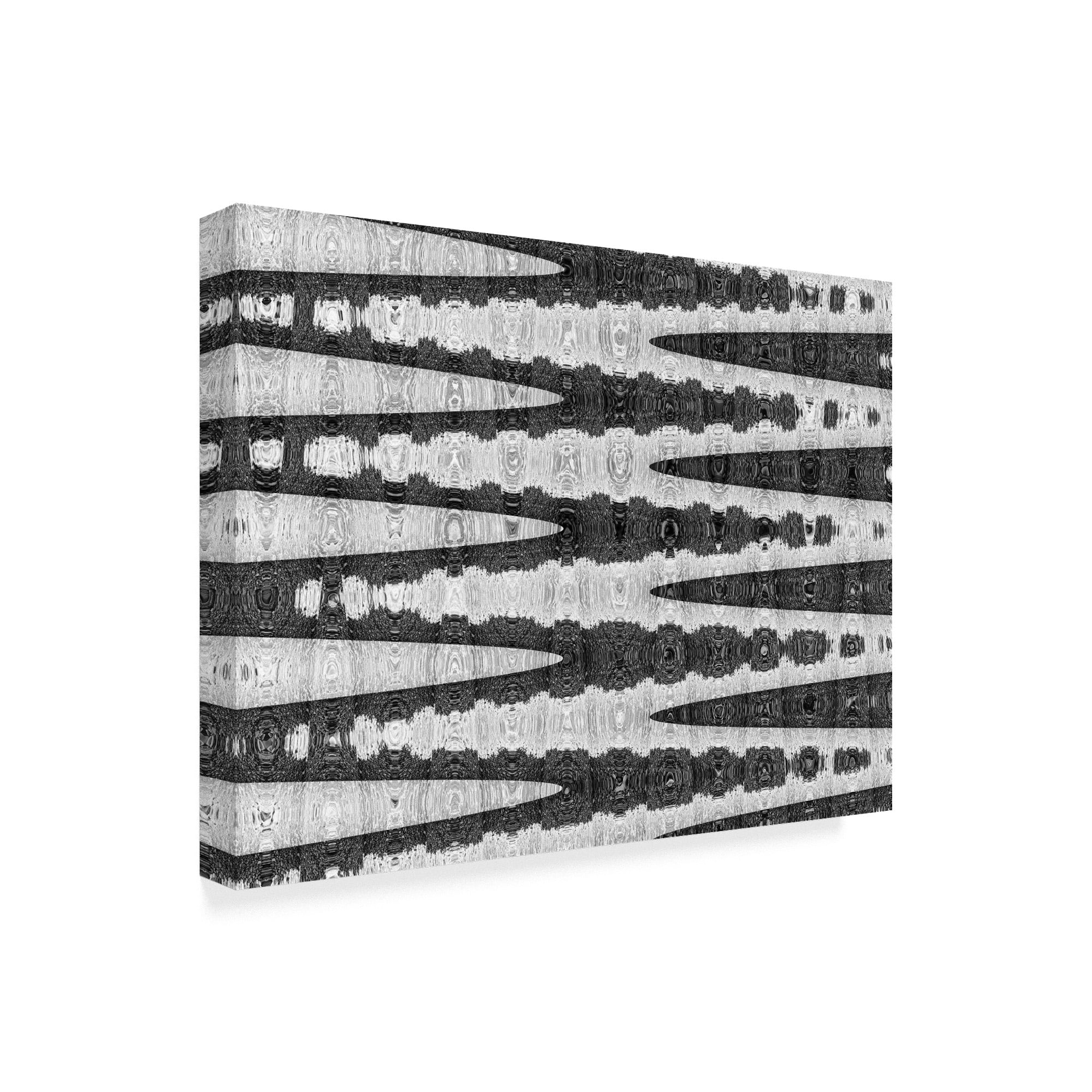 Trademark Fine Art 'Rocks And Surf Abstract' Canvas Art by American School