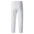 thumbnail image 4 of Men's Solid Color Loose Sweatpants Men's Casual Fashion Sweatpants, 4 of 5