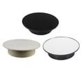 thumbnail image 3 of licencia giratoria con soporte de pantalla giratoria giratoria de 360 ​​ degree alimentación , Base negra de terciopelo negro Base Negra Terciopelo Negro DYNWAVEMX Soporte giratorio de pantalla, 3 of 8
