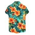 thumbnail image 5 of Iyufng Mens Hawaiian Shirts Short Sleeve Casual Shirts Button Down Beach Summer Shirt for Men, 5 of 7