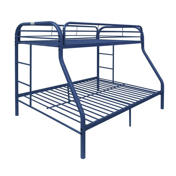 Acme Eclipse Twin Over Full Metal Bunk, Navy Blue Bunk Beds Twin Over Full