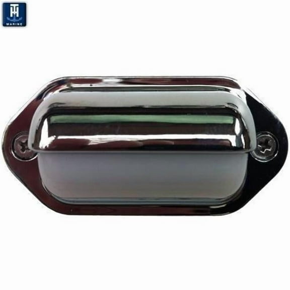 T-H Marine Supplies LED-51820-DP 2.6 x 1.3 in. Plastic LED Companion Way Light, Blue & Chrome