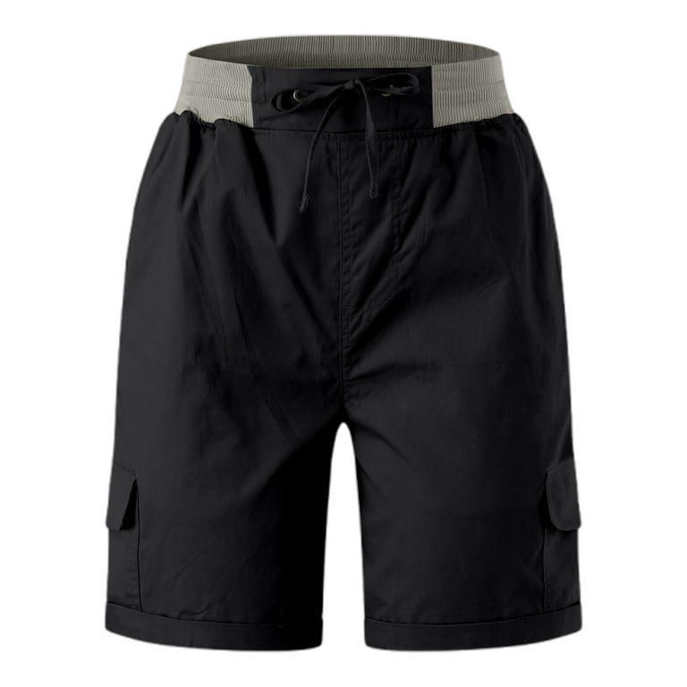 cotton shorts black khaki shorts women
