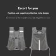 thumbnail image 4 of Running Hydration Vest, Running Vest Backpack Daypack Sport Bag, Reflective Sports Vest, Adjustable Breathable Sports Vest, Multifunctional Storage Solution for Outdoor Activities Hiking Cycling, 4 of 8