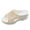 White, variant on Clearence Women’s Height Boost Hollow Wedge Flip Flops, Fish Mouth Beach Sandals with Non-Slip Platform Sole & Adjustable Ankle Strap for Summer