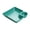 Green, variant on YAMB Japanese Style Dumpling Plate, Serving Tray with Vinegar Dipping Sauce Compartment, Reusable Stackable Snack and Sushi Platter for Dessert Home Kitchen Dining Party Decor, Green