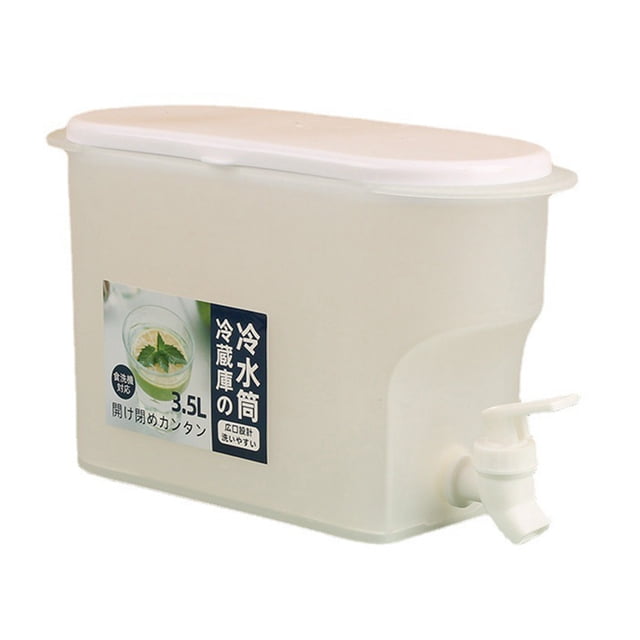 Dispensador de bebidas de frutas NikouMX Blanco 3,5 L