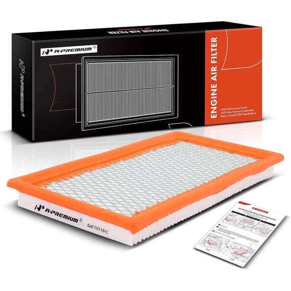 A-Premium Engine Air Filter Compatible with Dodge Caliber & Jeep Compass, Patriot, 2007-2010, Flexible Panel, Replace# 4891694AA