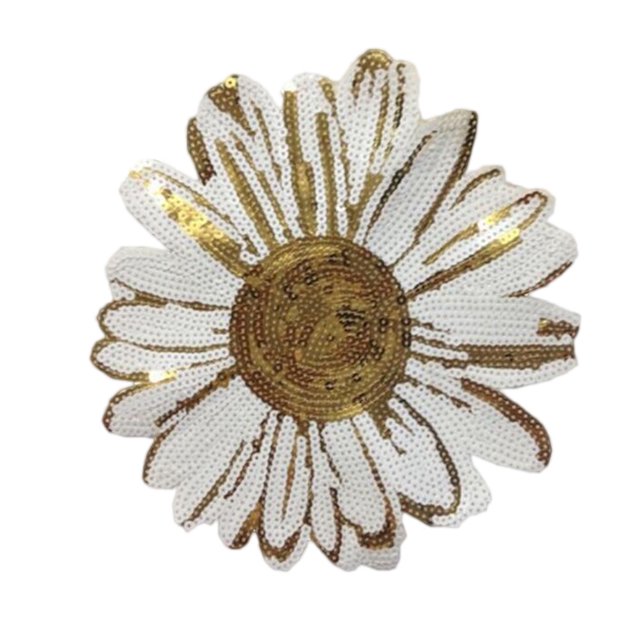 MasteelfCA Flower Clothing Patch Sticker Shining DIY Embroidery Patch Hole Filling Patch Sticker Accessory for Clothing Bags Crafts