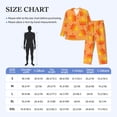 thumbnail image 4 of Sikiie Fall Maple Leaves Mens Pajama Set, Soft Warm Long Sleeve Sleepwear, Cozy Button-Down Pjs for Men-Medium, 4 of 7