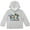 Light gray, variant on Minecraft Creeper Little Boys Fleece Pullover Hoodie Little Kid to Big Kid