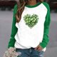 thumbnail image 5 of TaTaai Hoodies Shirts for Women Early Fall Long Sleeve Tops Vintage Graphic Outfits Tops Fashion Pullover Tees Gift, 5 of 7