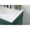 thumbnail image 4 of 36 inch single bathroom vanity in green, 4 of 8