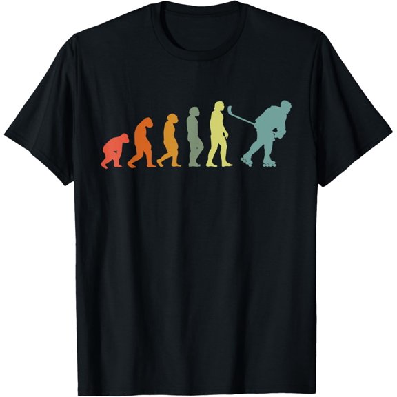 Roller hockey skates balls Inline-Skating Skater hockey T-Shirt