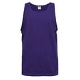 thumbnail image 2 of Fruit Of The Loom Men's Underwear Sleeveless Cotton Blend Tank Top Blue Stp XL, 2 of 4