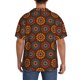 thumbnail image 3 of Balery 60s and 70s Aesthetic1 Camisa Casual de Manga Corta con Botones para Hombre, Texturizada, Estilo Cubano, para Playa, Verano-Large, 3 of 5