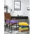 thumbnail image 5 of Nvzi Chair Cushions Outdoor Indoor Seat Cushion Thickened Bench Mat Durable Floor Pillow Winter Chair Pads for Bedroom Balcony Car Office Patio Sofa Travel Purple Square 16, 5 of 5