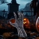 thumbnail image 4 of Decoraciones de Halloween Decoración de Halloween de Interiores, Montado en la Pared de Interiores, Extraño, Alcanzando para Sostener una Vela Encendida, Mano Sosteniendo Decoración de Terror, Gothic, 4 of 4