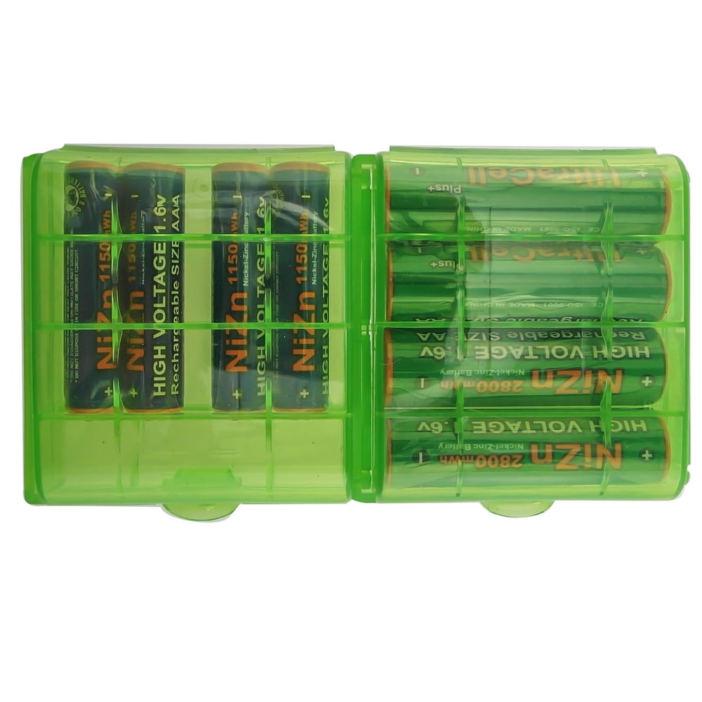 UltraCell Plus NiZn 1.6v AA 2800mWh, AAA 1150mWH High Voltage