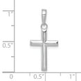 thumbnail image 3 of 14K White Gold Small Cross Pendant, 3 of 3