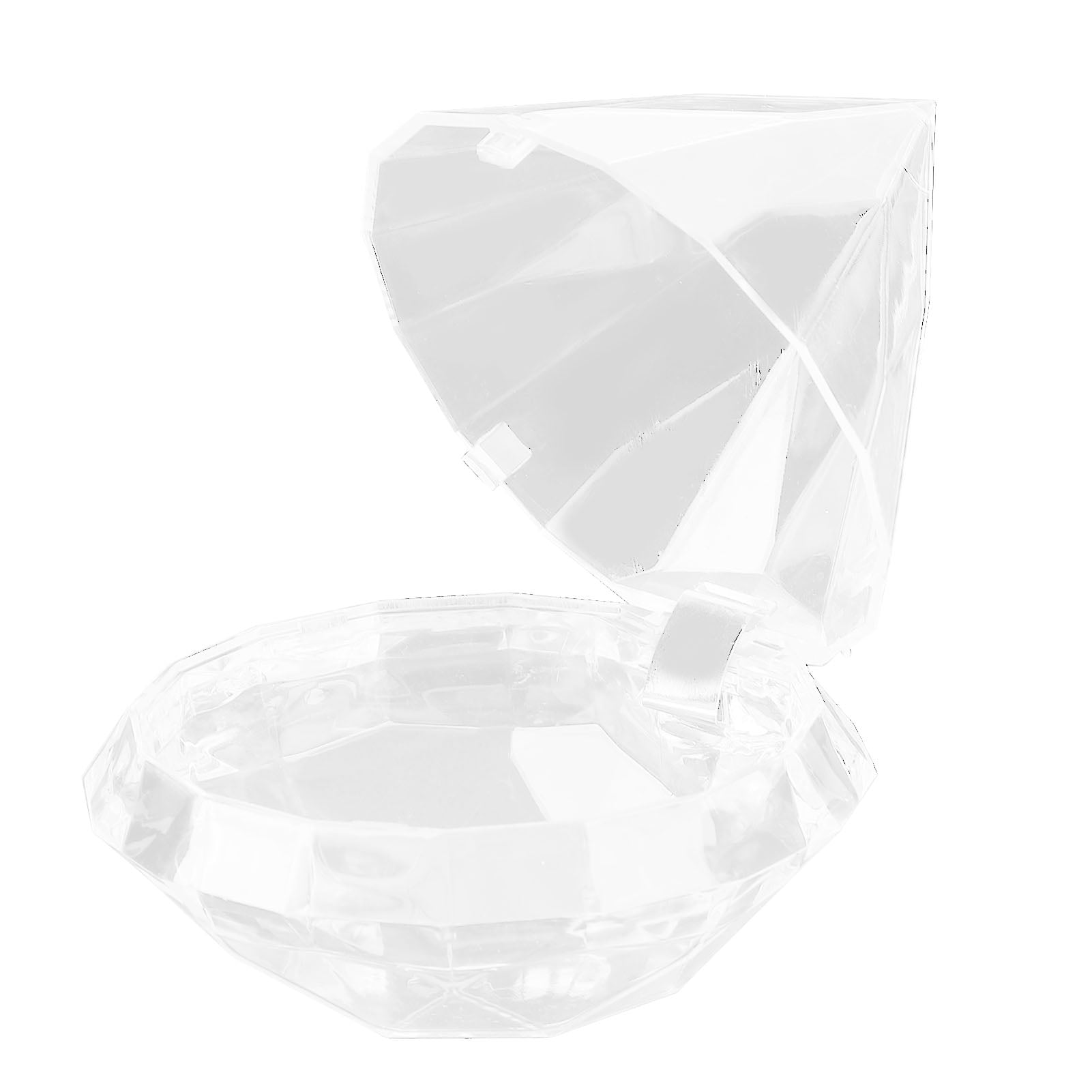 Boîte À Bonbons En Transparente En Plastique Rond