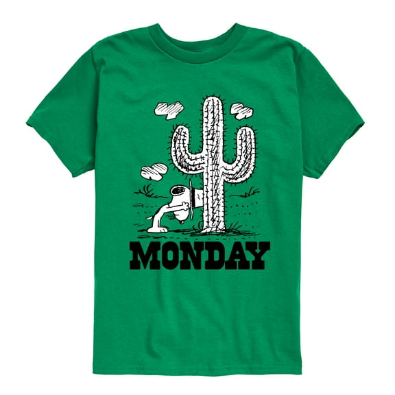 Peanuts - Spike Cactus Monday - Toddler & Youth Short Sleeve Graphic T-Shirt