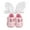 Pink Set, variant on Baby Girl Lightweight Shoes Cute 3D Rabbit Ear Soft Rubber Sole Shoes Newborn Infant Toddler Non-Slip Princess Shoes