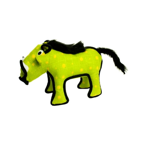 UPC: 0180181908880 | Tuffy Desert Warthog Animal Durable Dog Toy  Green