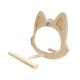 thumbnail image 5 of Espejo de pájaro con percha, soporte de espejo para gato, juguete de jaula para pájaros, soporte de percha de madera para pájaros, 5 of 9