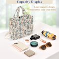thumbnail image 5 of FORMRS Womens Corduroy Tote Bag Crossbody Shoulder Purse Handbag with Detachable Strap, Floral Koala Pattern, 5 of 7