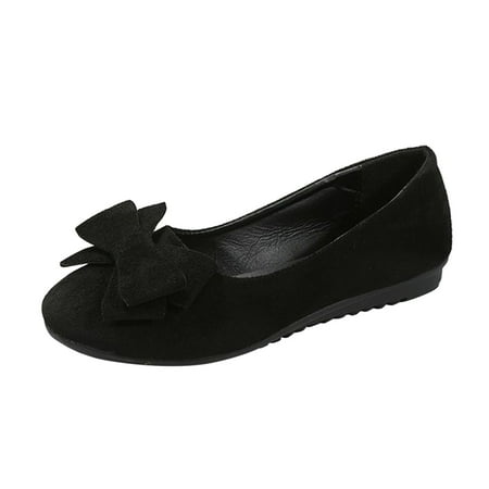 

Blphud Clearance Shoes Women Summer Shoes for Women 2024 Casual Shoes Women Casual Dress Ladies Fashion Solid Color Flock Bow Round Toe Comfortable Flat Shoes Women Womens Sneakers Black 42