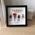 thumbnail image 5 of Superhero Photo Frame Wall Artwork Retro Cartoon Character Family Decoration, 5 of 5