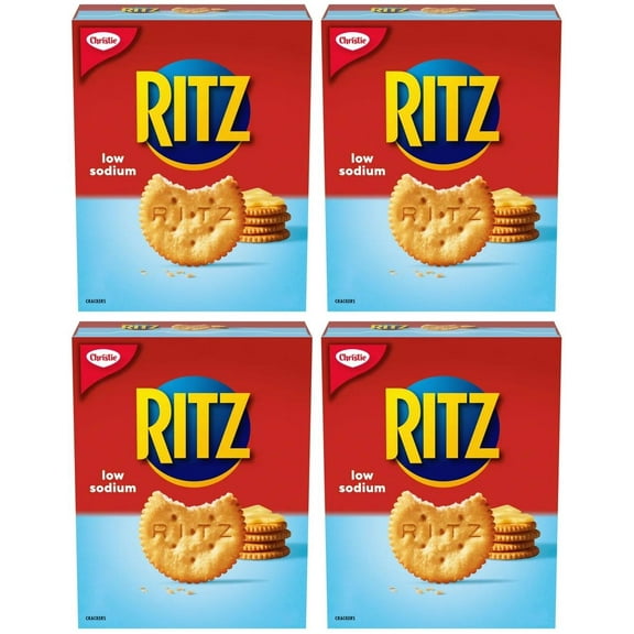Ritz Low Sodium Crackers 180g (4 Pack)